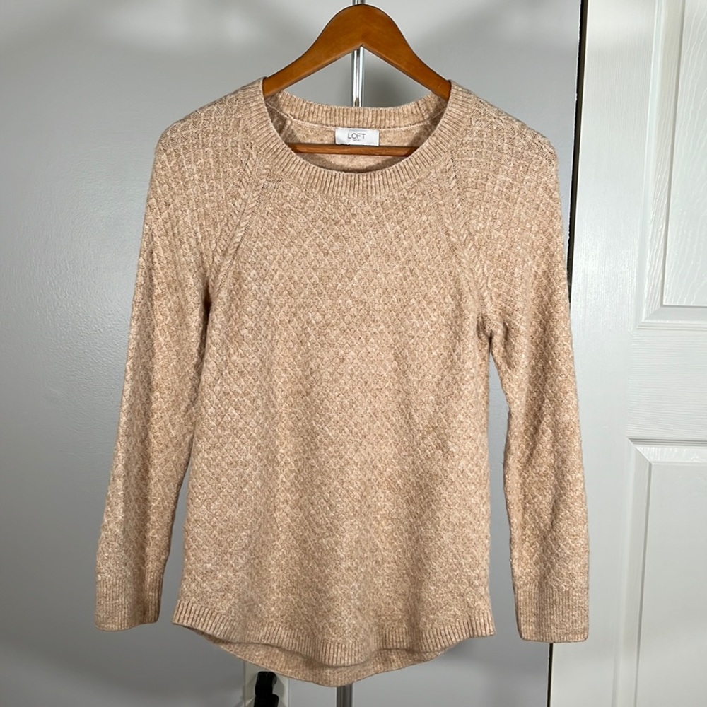 LOFT Outlet Tan Sweater